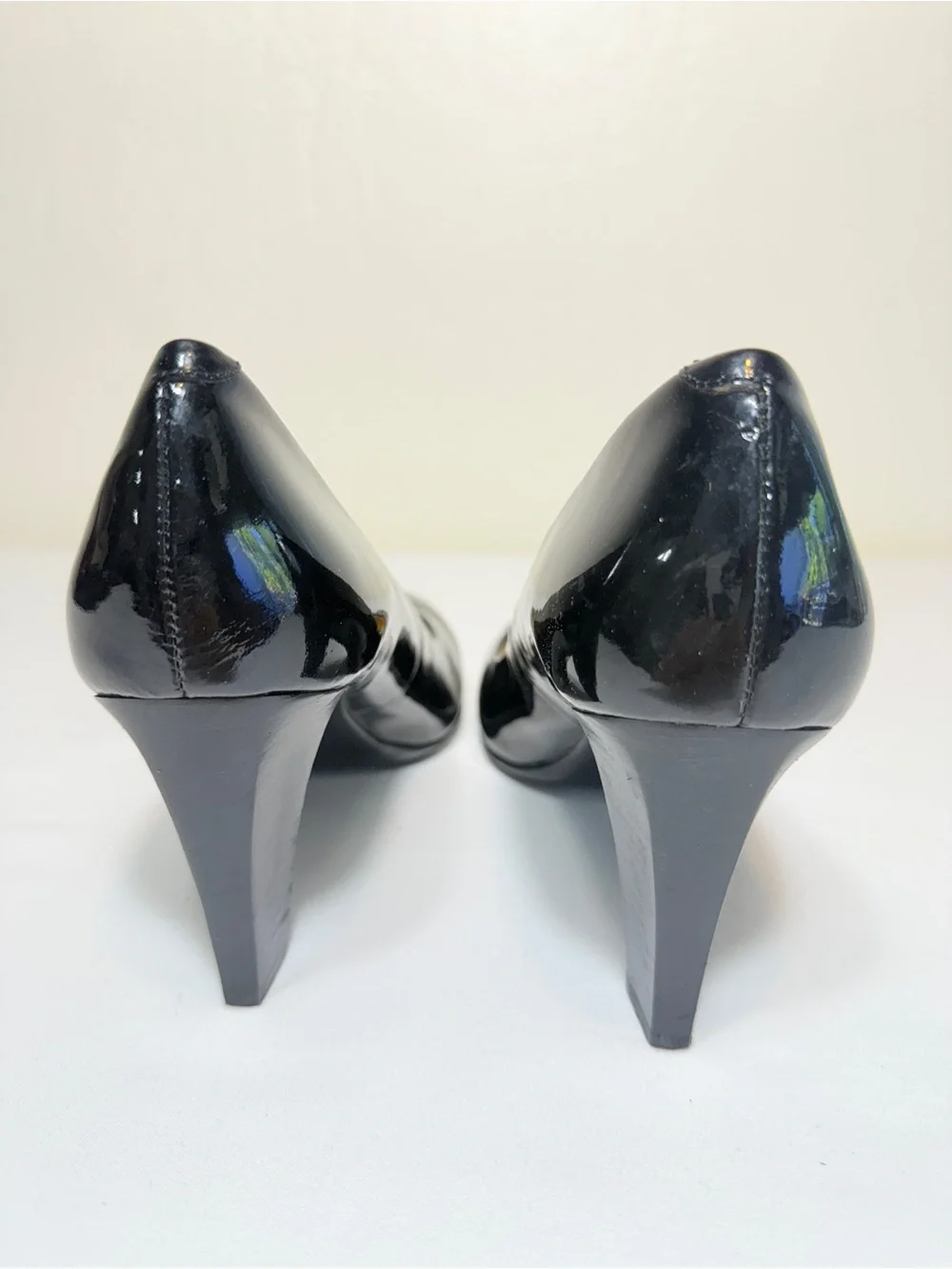 Coach Sheri A3945 Black Patent Leather Pumps Heels Women’s 7B